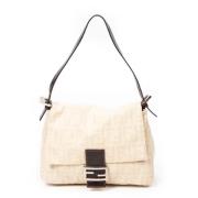 Pre-owned Canvas fendi-bags Fendi Vintage , Beige , Dames