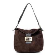 Pre-owned Canvas fendi-bags Fendi Vintage , Brown , Dames