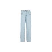 Vintage Blue Straight Jeans Margaux Lonnberg , Blue , Dames