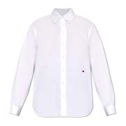 Katoenen shirt Moschino , White , Dames