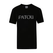 Zwart Essential T-Shirt Patou , Black , Dames