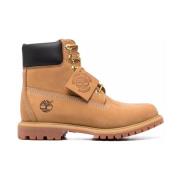 Beige Veterschoenen Enkel Timberland , Beige , Dames