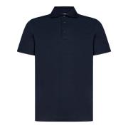 Stijlvolle Blauwe Polo Shirt voor Heren Malo , Blue , Heren