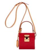 Pre-owned Leather louis-vuitton-bags Louis Vuitton Vintage , Red , Dam...