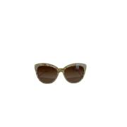 Pre-owned Plastic sunglasses Dolce & Gabbana Pre-owned , Beige , Dames