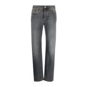 Grijze Oversized Jeans Gucci , Gray , Dames