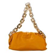 Pre-owned Leather shoulder-bags Bottega Veneta Vintage , Yellow , Dame...