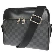 Pre-owned Canvas louis-vuitton-bags Louis Vuitton Vintage , Black , Da...