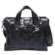 Pre-owned Leather handbags Bottega Veneta Vintage , Black , Dames