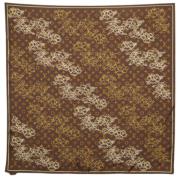 Pre-owned Silk scarves Louis Vuitton Vintage , Brown , Dames