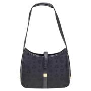 Pre-owned Leather handbags MCM Pre-owned , Black , Dames