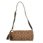 Pre-owned Canvas shoulder-bags Givenchy Pre-owned , Beige , Dames