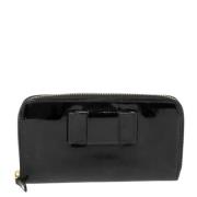 Pre-owned Leather wallets Miu Miu Pre-owned , Black , Dames