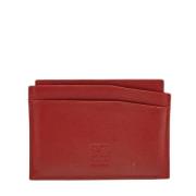 Pre-owned Leather wallets Carolina Herrera Pre-owned , Red , Dames