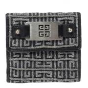 Pre-owned Canvas wallets Givenchy Pre-owned , Gray , Dames