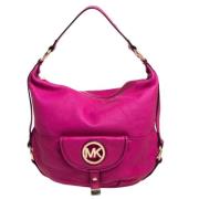 Pre-owned Leather handbags Michael Kors Pre-owned , Pink , Dames