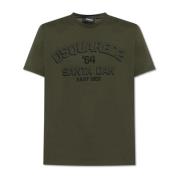 Bedrukt T-shirt Dsquared2 , Green , Heren