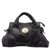 Pre-owned Leather gucci-bags Gucci Vintage , Black , Dames