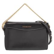 Pre-owned Leather shoulder-bags Michael Kors Pre-owned , Black , Dames