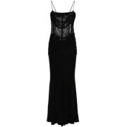 Zwarte jurken voor vrouwen Alessandra Rich , Black , Dames