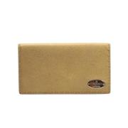 Pre-owned Leather wallets Fendi Vintage , Beige , Dames