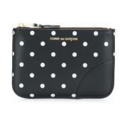 Polka Dot Logo Etui Comme des Garçons , Black , Heren