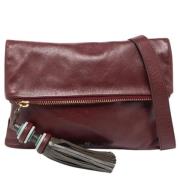Pre-owned Leather shoulder-bags Anya Hindmarch Pre-owned , Red , Dames