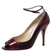 Pre-owned Leather heels Jimmy Choo Pre-owned , Red , Dames