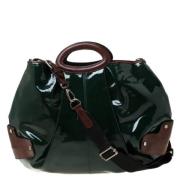 Pre-owned Leather handbags Marni Pre-owned , Green , Dames
