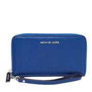 Pre-owned Leather wallets Michael Kors Pre-owned , Blue , Dames