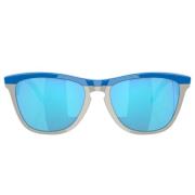 Frogskins Hybrid Zonnebril met Bio-Based Frame Oakley , Blue , Unisex