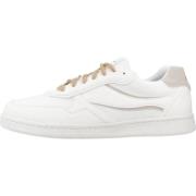 Stijlvolle Herensneakers Geox , White , Heren