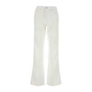 Witte Tess Broek 7 For All Mankind , White , Dames
