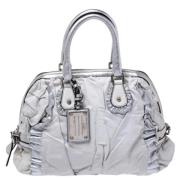 Pre-owned Leather handbags Dolce & Gabbana Pre-owned , Gray , Dames