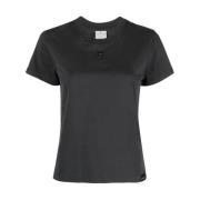 Houtskool Grijs Katoenen Jersey T-Shirt Courrèges , Gray , Heren