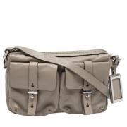 Pre-owned Leather shoulder-bags Marc Jacobs Pre-owned , Gray , Dames