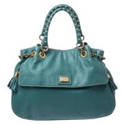 Pre-owned Leather shoulder-bags Dolce & Gabbana Pre-owned , Green , Da...