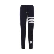 Blauwe Joggingbroek met 4-Bar Detail Thom Browne , Blue , Dames