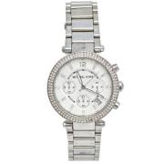 Pre-owned Stainless Steel watches Michael Kors Pre-owned , Gray , Dame...