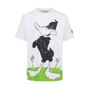 Multicolor Daffy Duck Cartoon T-Shirt Iceberg , White , Heren