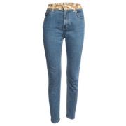 Pre-owned Denim jeans Burberry Vintage , Blue , Dames