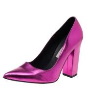 Pre-owned Fabric heels Stella McCartney Pre-owned , Purple , Dames