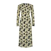 Midi jurk met geplooide mouwen Fabienne Chapot , Multicolor , Dames