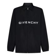 Zwarte Ss24 Herenshirts Givenchy , Black , Heren