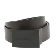 Pre-owned Leather belts Armani Pre-owned , Black , Dames