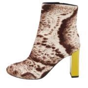 Pre-owned Fabric boots Fendi Vintage , Brown , Dames