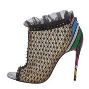 Pre-owned Lace boots Christian Louboutin Pre-owned , Multicolor , Dame...