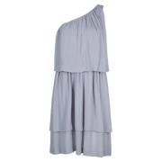 Pre-owned Silk dresses Chloé Pre-owned , Gray , Dames