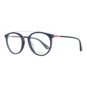 Blauwe Metalen Plastic Optische Brillen voor Mannen Police , Blue , He...