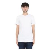 Witte Logo T-shirt voor Mannen en Vrouwen Ralph Lauren , White , Heren